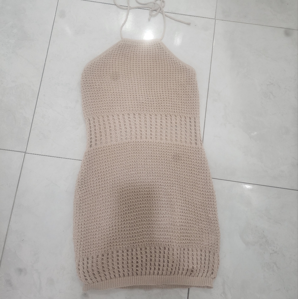 Fashion Nova crochet mini dress